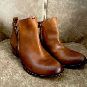 Lucky Brand Leather Flat Bootie